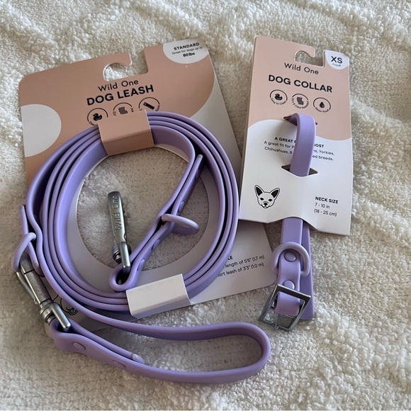 NEW Wild One leash and collar set with treat pouch - Picture 7 of 16